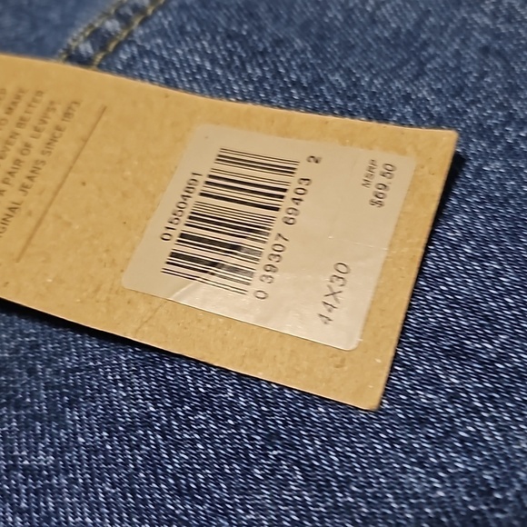 Levi's 550 Relaxed Jeans Size 44x30 NWT - Picture 3 of 6